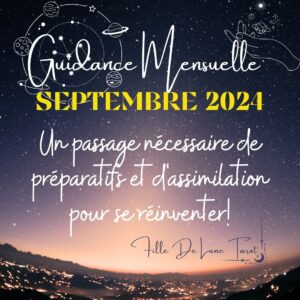 Extension Le COLLECTIF SEPTEMBRE 2024- Passage nécessaire de préparatifs et d'assimilation pour se réinventer!