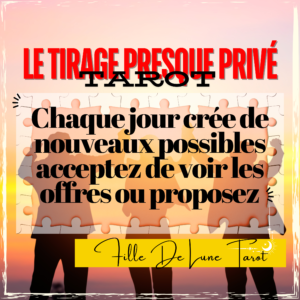 Extension Tirage Presque Privé Chaque jour crée de nouveaux possibles acceptez de voir les offres ou proposez!
