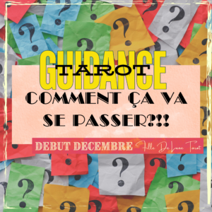 Extension : Comment ça va se passer dans les prochaines semaines?  Début Decembre