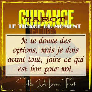 Extension: Le Tirage du Moment