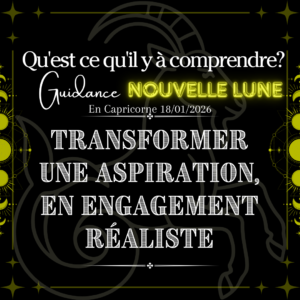 Extension Nouvelle Lune en Capricorne