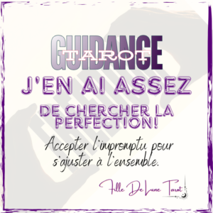 Extension: J'en ai assez de chercher la perfection!
